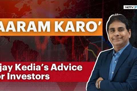 Watch: Vijay Kedia's Advice For Investors Amid Stock Market Crash | Vijay Kedia Interview