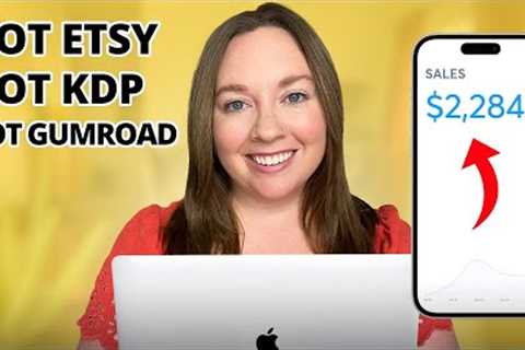 5 Digital Product Ideas &amp; Where to Sell to Make Money Online ($2,284/wk)