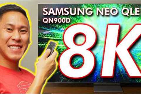THIS is Why 8K Makes Sense! - Samsung Neo QLED QN900D 85 MiniLED TV Review