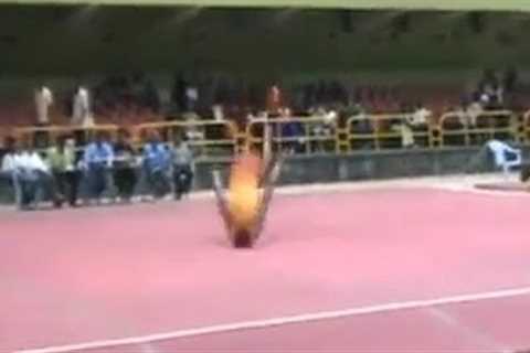 Dangerous Gymnastics Accident: Paralysis!