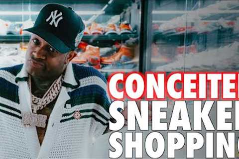CONCEITED GOES SNEAKER SHOPPING AT PRIVATE SELECTION !!!