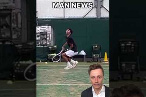 Devastating Tennis Rally | Man News (via neparutennis/ig) #fail #tennis #prank #comedy #ohno