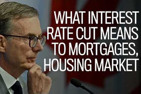 What interest rate cut means to mortgages, housing market
