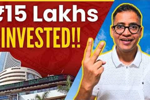 Where did I invest 15 LAKHs? | Is the Market Set for BIG BULL Run? | Rahul Jain Analysis  #profit