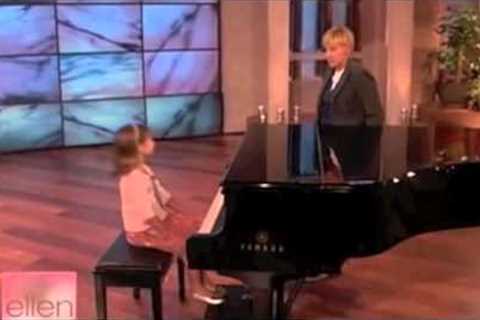 Emily Bear - Piano Prodigy - Age 6 - edited 1st appearance on Ellen Show