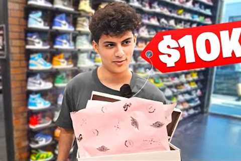 Stable Ronaldo Goes Sneaker Shopping..