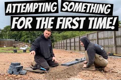 Attempting Something I've NEVER Done Before On a DRIVEWAY INSTALL!
