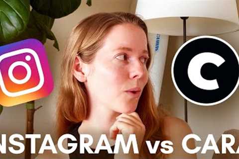 Is CARA the new social media for artists? Instagram versus Cara