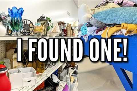 I FOUND ONE AT GOODWILL! | THRIFT SHOPPING + MY HAUL| NEW 2024!