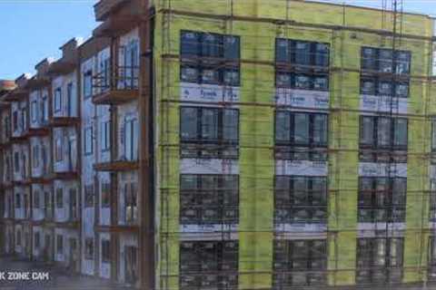 @2100 Multi Family Housing Construction Time Lapse