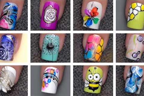 Best Nails Art Tutorial | New Nails Art For Summer | Nail Design | Olad Beauty