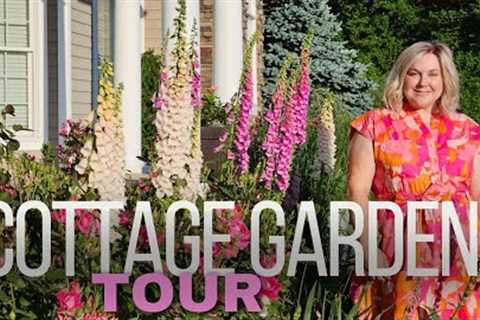 Garden Tour June 2024: So Many Beautiful Blooms! Foxglove, Iris, Peonies &amp; Roses. Cottage..
