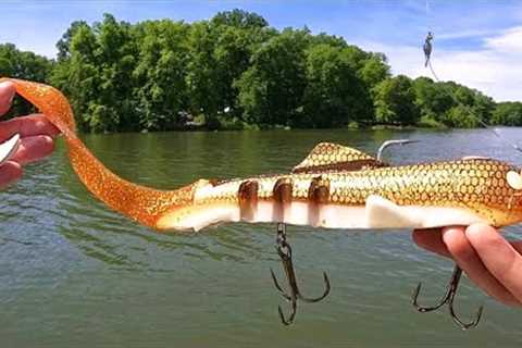 We Threw GIANT Lures for MONSTROUS Fish!! Best Day in YEARS! (ft. @sgangling)