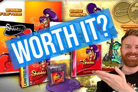 Shantae GBC Collectors Edition - Limited Run Games - Unboxing / Review
