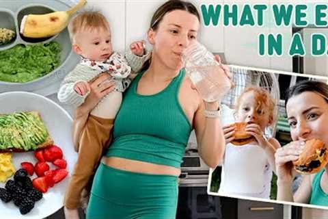 What My 6 Month Old and I Eat in a Day | Realistic Healthy Meals + High Protein Recipes