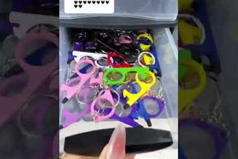 Only boys like black??😎 which one next?? #asmr #amazonfinds #keychain #usa #foryou #gift #packing