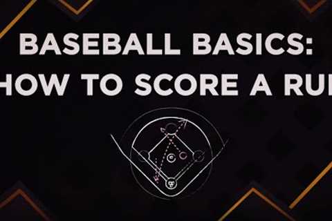 How do you score in baseball?? Runs, Home Runs, Sac Fly, Base Hit, and more!