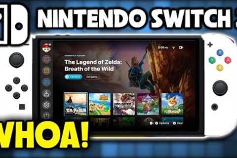 6 Games Rumored for Nintendo Switch 2 + It May Not Have Joycons?