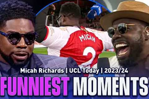 Micah Richards' BEST moments from 2023/24 🤣 | UCL Today | CBS Sports Golazo