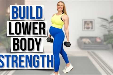 20 minute Lower Body Strength Training with Dumbbells