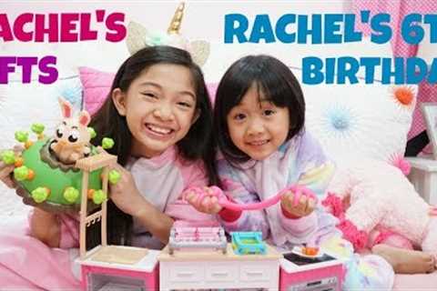 RACHEL'S 6th BIRTHDAY GIFTS from KAYCEE &amp; FAMILY