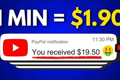 Get Paid $1.90 Every Min 🤑 Watching Videos – How To Make Money Online