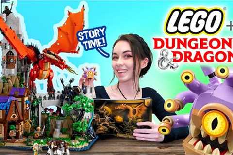 Inside the EPIC Lego D&amp;D Adventure: Build &amp; Storytime!