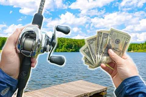 Fishing A SOLO Lake Tournament OLD SCHOOL Style - Can I Win?
