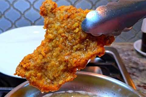 Crispy beef milanesa and Mexican rice for dinner | EASY Dinner Recipe