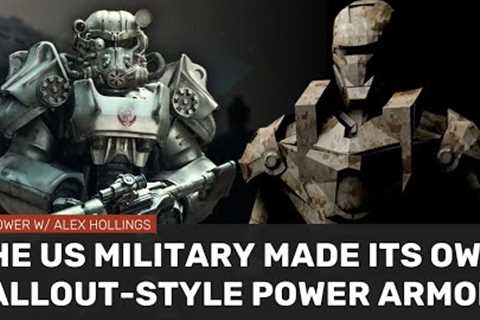 When the US military built Fallout's POWER ARMOR for real