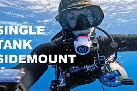 Single tank sidemount diving - The perfect travel scuba gear