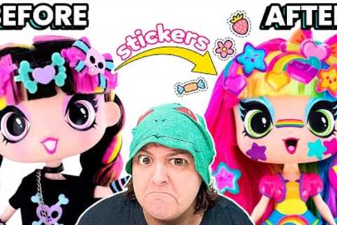 MADE WITH STICKERS!? Unique Mystery Box Unboxing