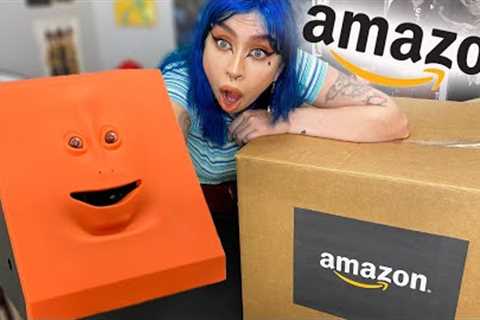 Unboxing STRANGE AMAZON Products You WON'T Believe Exists!!