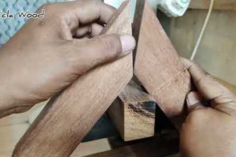 Connection cross technique for building roofs / Amazing Japanese carpentry skills