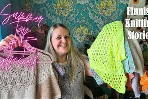 Finnish Knitting Stories - Summer Top &amp; Tee Special