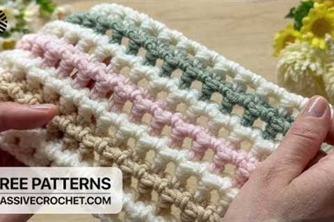 Crochet a Unique Beauty! 😍 Very Easy Baby Blanket Pattern for Beginners