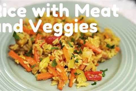 Flavorful Rice with Meat and Veggies | Easy One-Pot Recipe