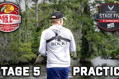 Finding Fish In The CHOWAN RIVER Swamp - MLF Stage 5 Practice (Trimmed Up S2E24)