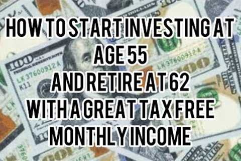 How to start investing at age 55 and retire at 62 with a GREAT TAX FREE monthly income #philippines