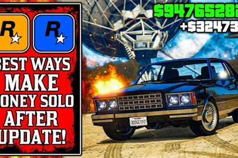 THIS is Super EASY.. The BEST WAYS To Make Money SOLO After UPDATE in GTA Online! (GTA5 Fast Money)