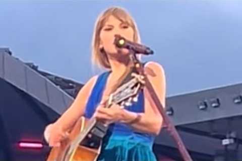 when Taylor Swift STOPPED singing to help her fans on The Eras Tour
