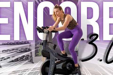 5-minute TABATA ENCORE cycling workout