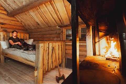 Cozy Log Cabin BED! - 100% natural materials