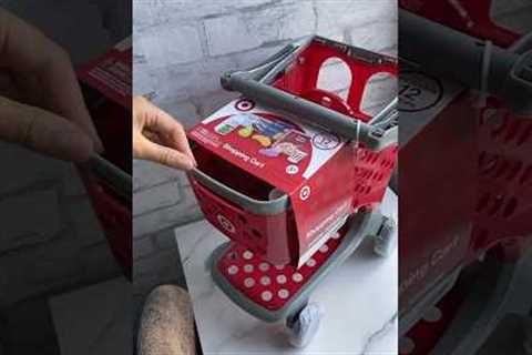 MINI TARGET SHOPPING CART UNBOXING🛒🛒🛒🛒