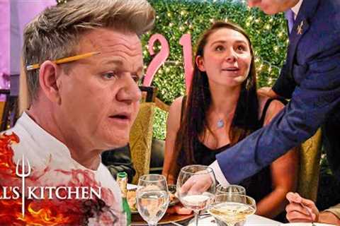 Gordon's Daughter Megan Sends Back Her Birthday Meal | Hell's Kitchen