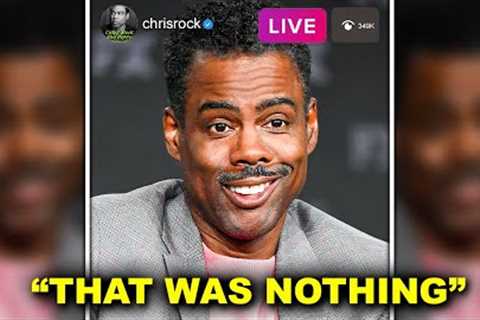 I Showed Him Mercy Chris Rock Reveals Brutal Jokes That Didn't Make It Into Selective Outrage