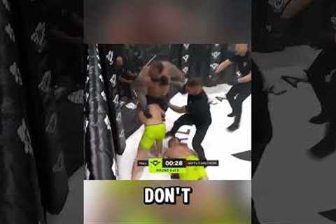 Eddie Hall Strongest Man DESTROYS Two Mini Fighters In MMA Octagon Match