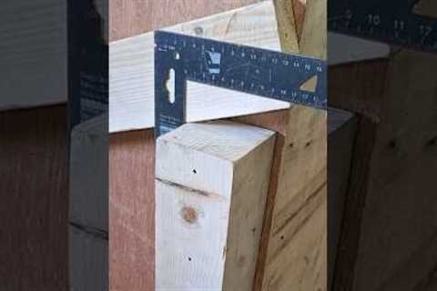 Unbelievable Woodworking Brilliant tips #howto #tutorial #shorts