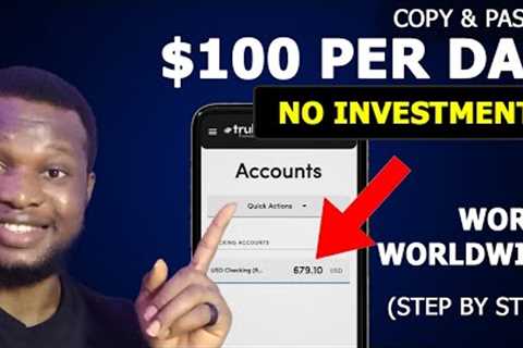 Easiest Way To Make Money Online For Beginners In 2024! ($100/Day) | Make Money Online no Investment