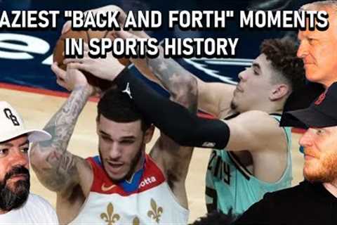Craziest Back and Forth Moments in Sports History REACTION!! | OFFICE BLOKES REACT!!
